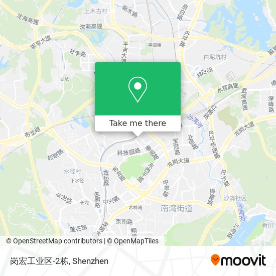 岗宏工业区-2栋 map