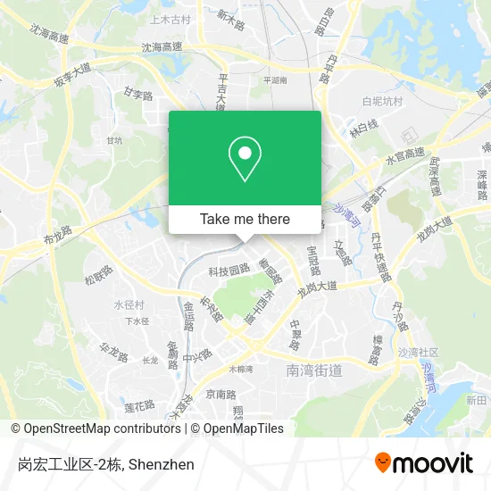 岗宏工业区-2栋 map