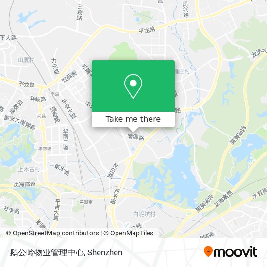 鹅公岭物业管理中心 map