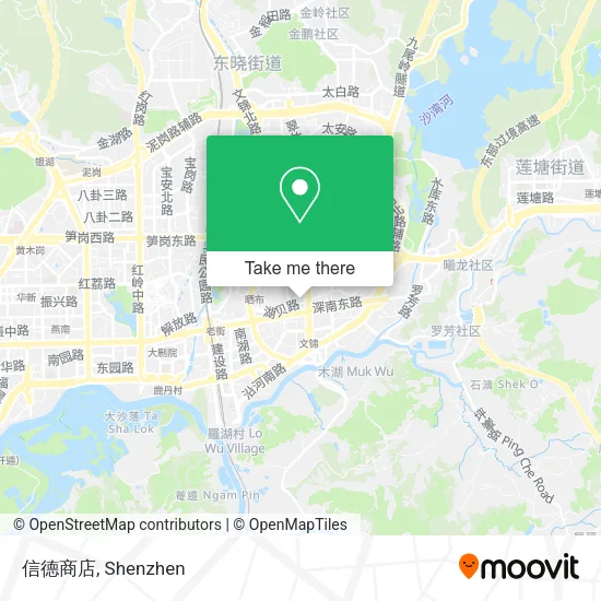 信德商店 map