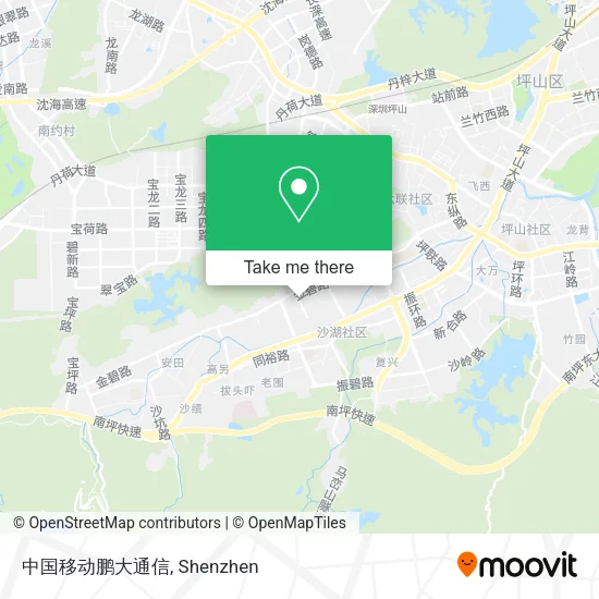 中国移动鹏大通信 map