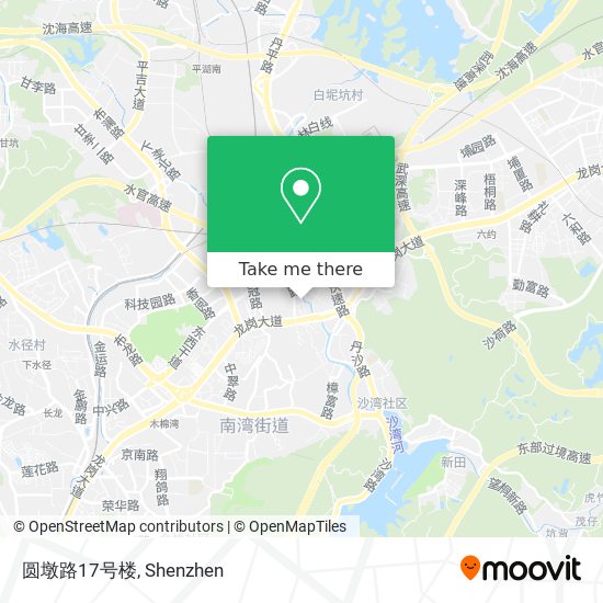 圆墩路17号楼 map
