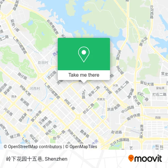 岭下花园十五巷 map
