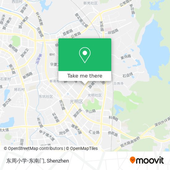东周小学-东南门 map