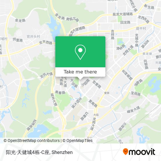 阳光·天健城4栋-C座 map