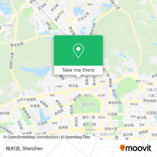 梅村路 map