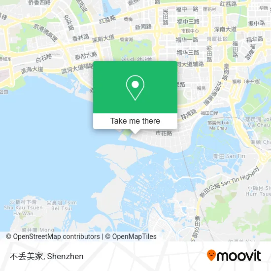 不丢美家 map