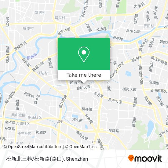 松新北三巷/松新路(路口) map
