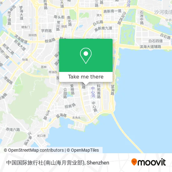 中国国际旅行社(南山海月营业部) map