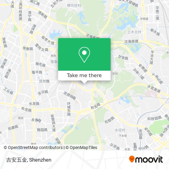 吉安五金 map