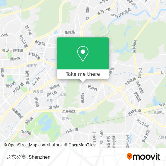 龙东公寓 map