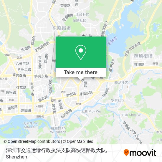 深圳市交通运输行政执法支队高快速路政大队 map