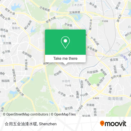 合用五金油漆水暖 map
