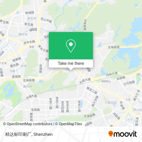 精达标印刷厂 map