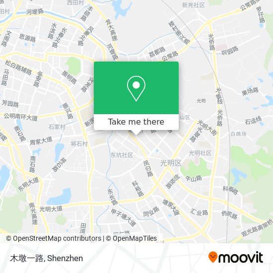 木墩一路 map