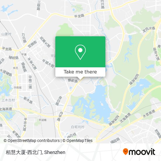 栢慧大厦-西北门 map