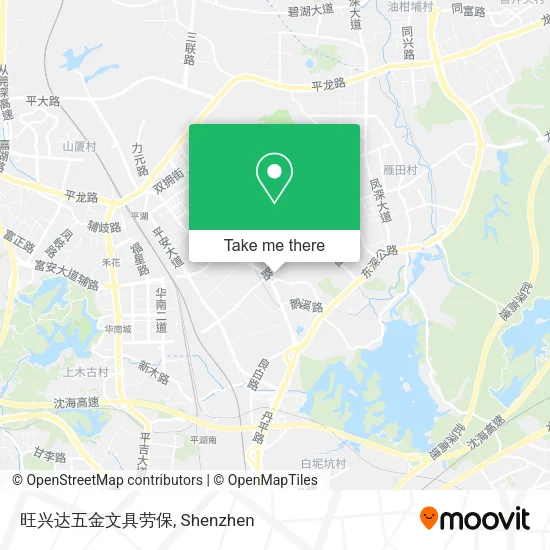 旺兴达五金文具劳保 map