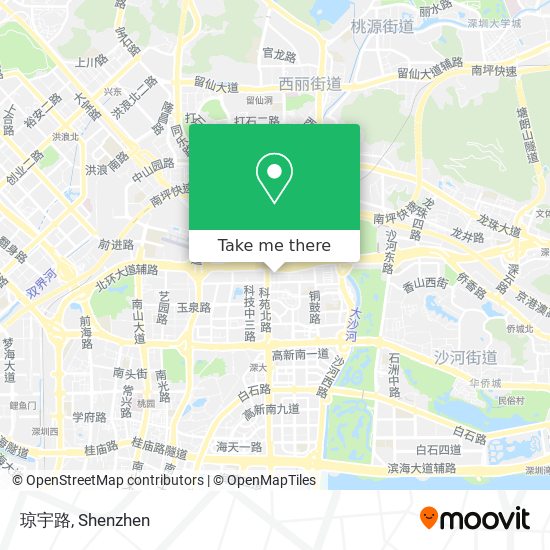琼宇路 map