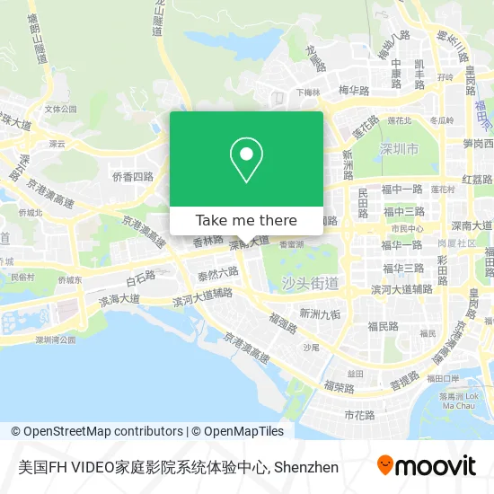 美国FH VIDEO家庭影院系统体验中心 map