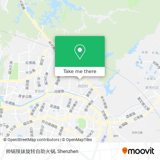 帅锅辣妹旋转自助火锅 map