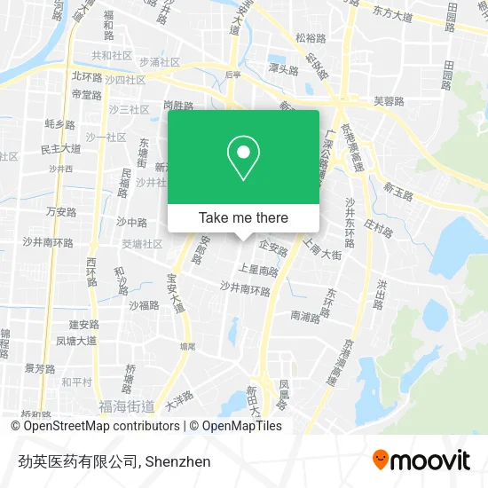 劲英医药有限公司 map
