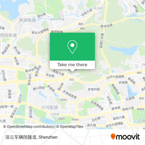 深云车辆段隧道 map