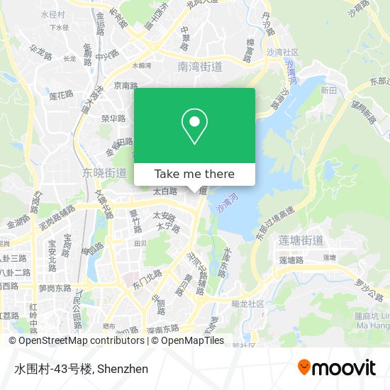 水围村-43号楼 map