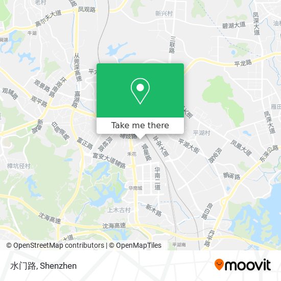 水门路 map