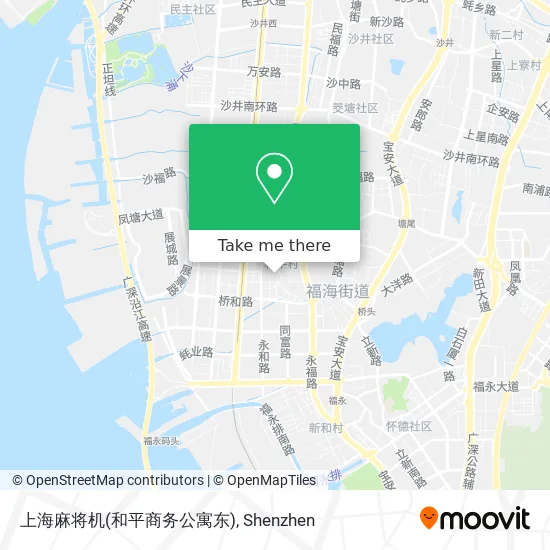 上海麻将机(和平商务公寓东) map