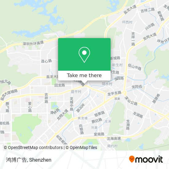 鸿博广告 map
