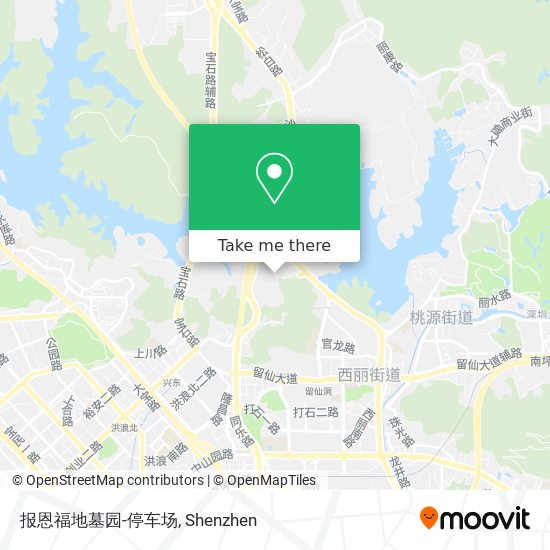 报恩福地墓园-停车场 map