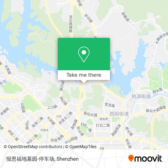 报恩福地墓园-停车场 map