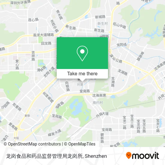 龙岗食品和药品监督管理局龙岗所 map