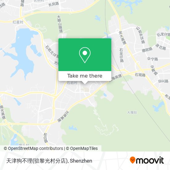 天津狗不理(驻黎光村分店) map