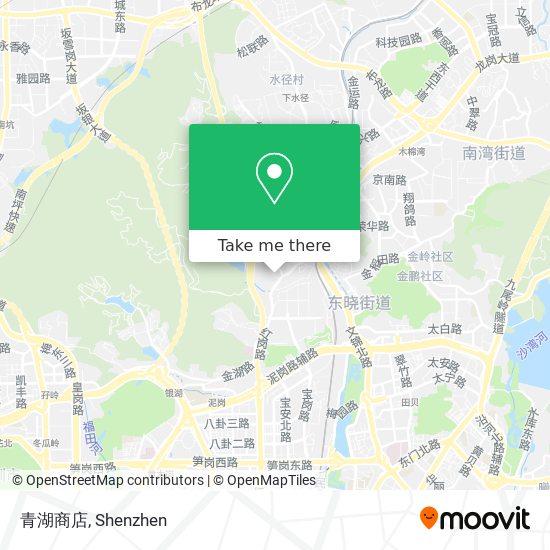 青湖商店 map