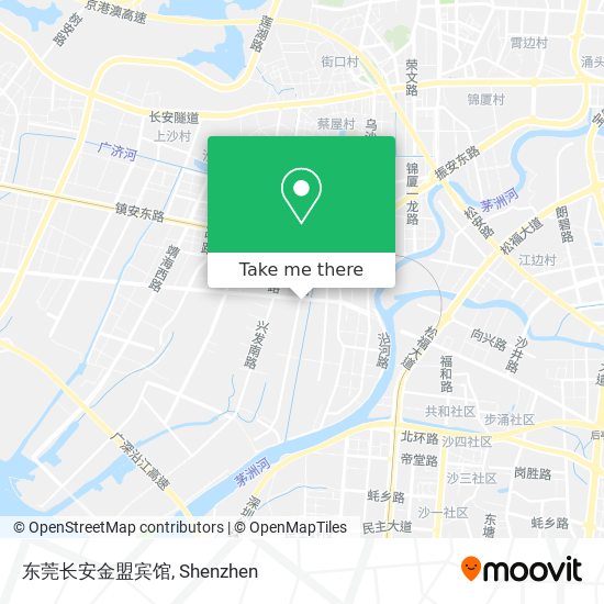 东莞长安金盟宾馆 map