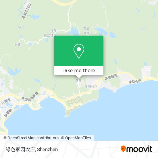 绿色家园农庄 map