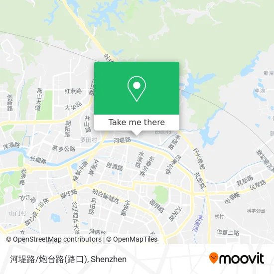 河堤路/炮台路(路口) map