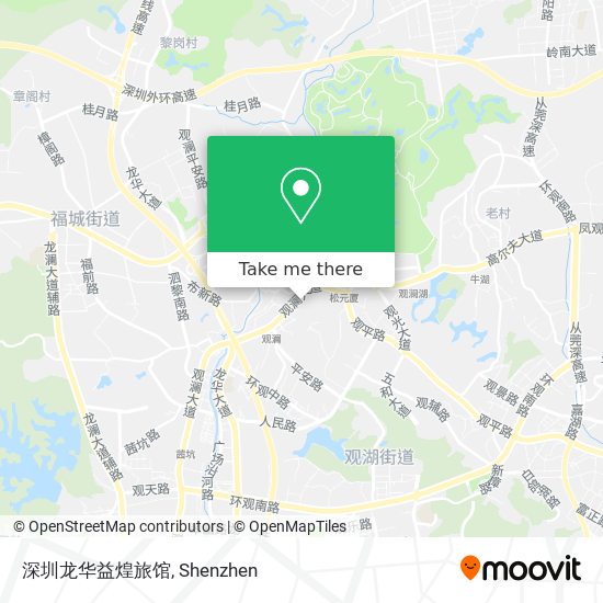 深圳龙华益煌旅馆 map