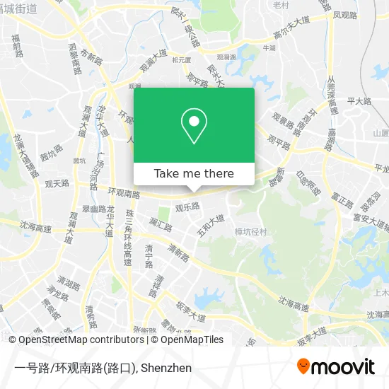 一号路/环观南路(路口) map