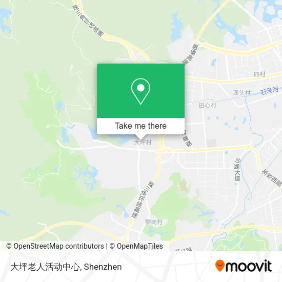 大坪老人活动中心 map