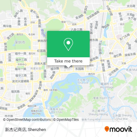 新杰记商店 map
