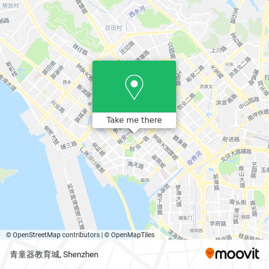 青童器教育城 map