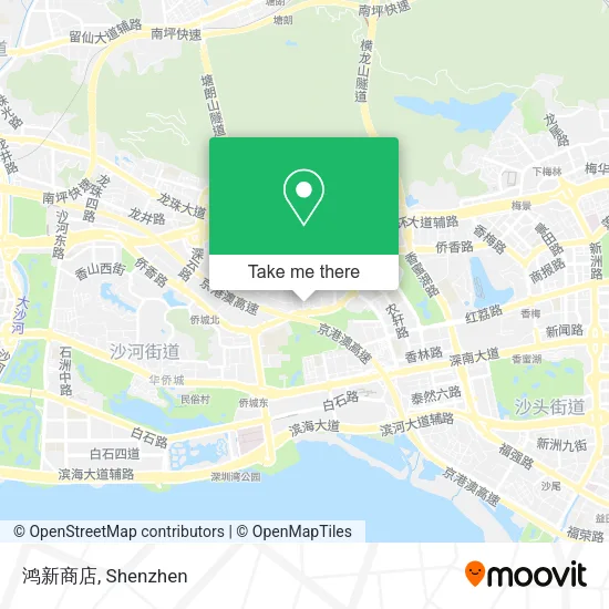 鸿新商店 map