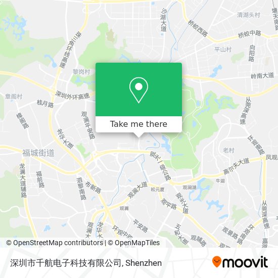 深圳市千航电子科技有限公司 map