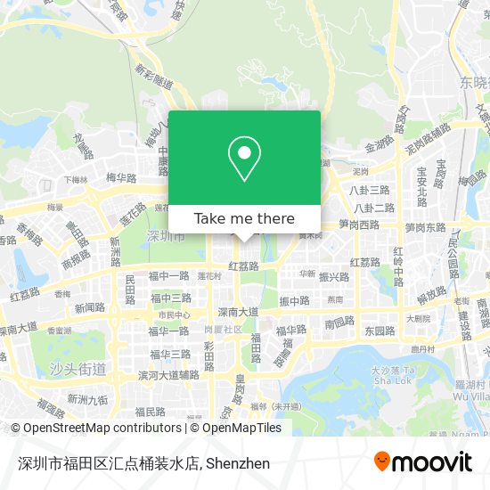 深圳市福田区汇点桶装水店 map