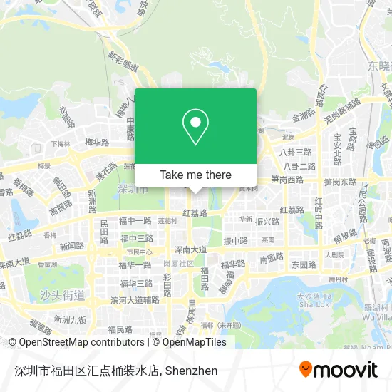 深圳市福田区汇点桶装水店 map