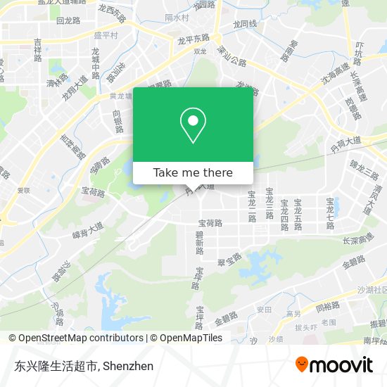 东兴隆生活超市 map