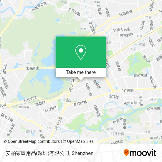 安柏家庭用品(深圳)有限公司 map