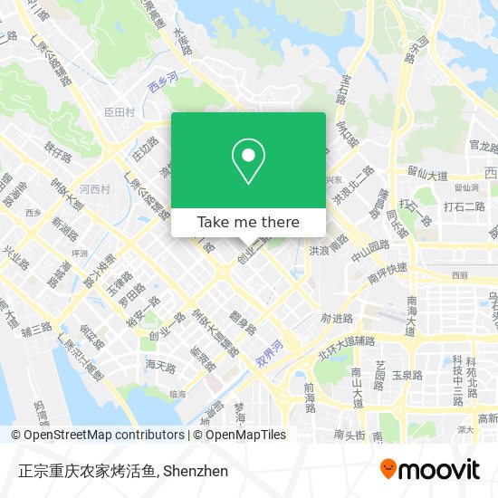 正宗重庆农家烤活鱼 map